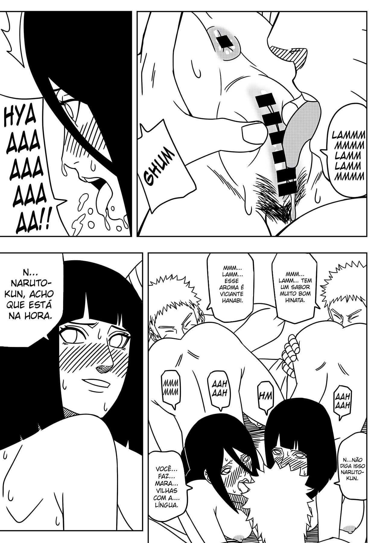 Presente de Aniversário das Irmãs Hyuga - Página 9