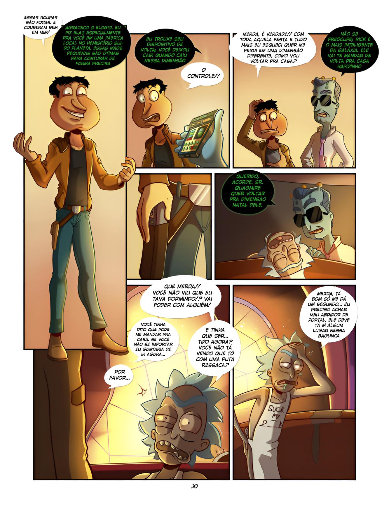 Quagmire no Multiverso da Putaria - Página 31