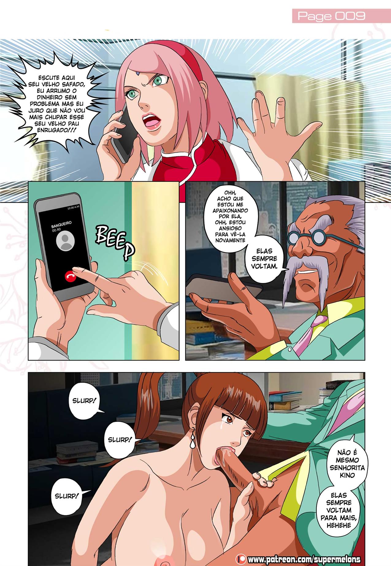 Sakura a vadia de Konoha 2 - Página 10