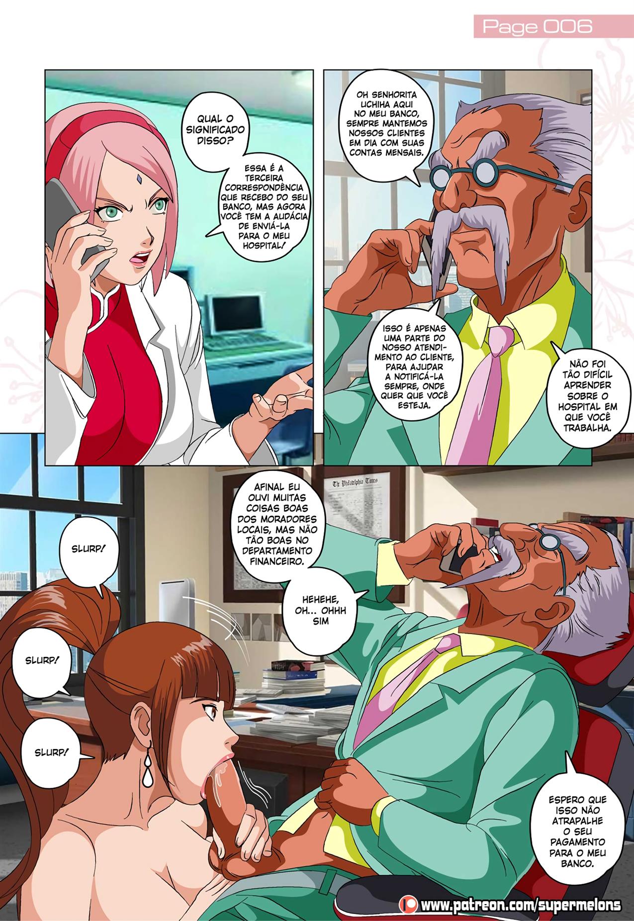 Sakura a vadia de Konoha 2 - Página 7