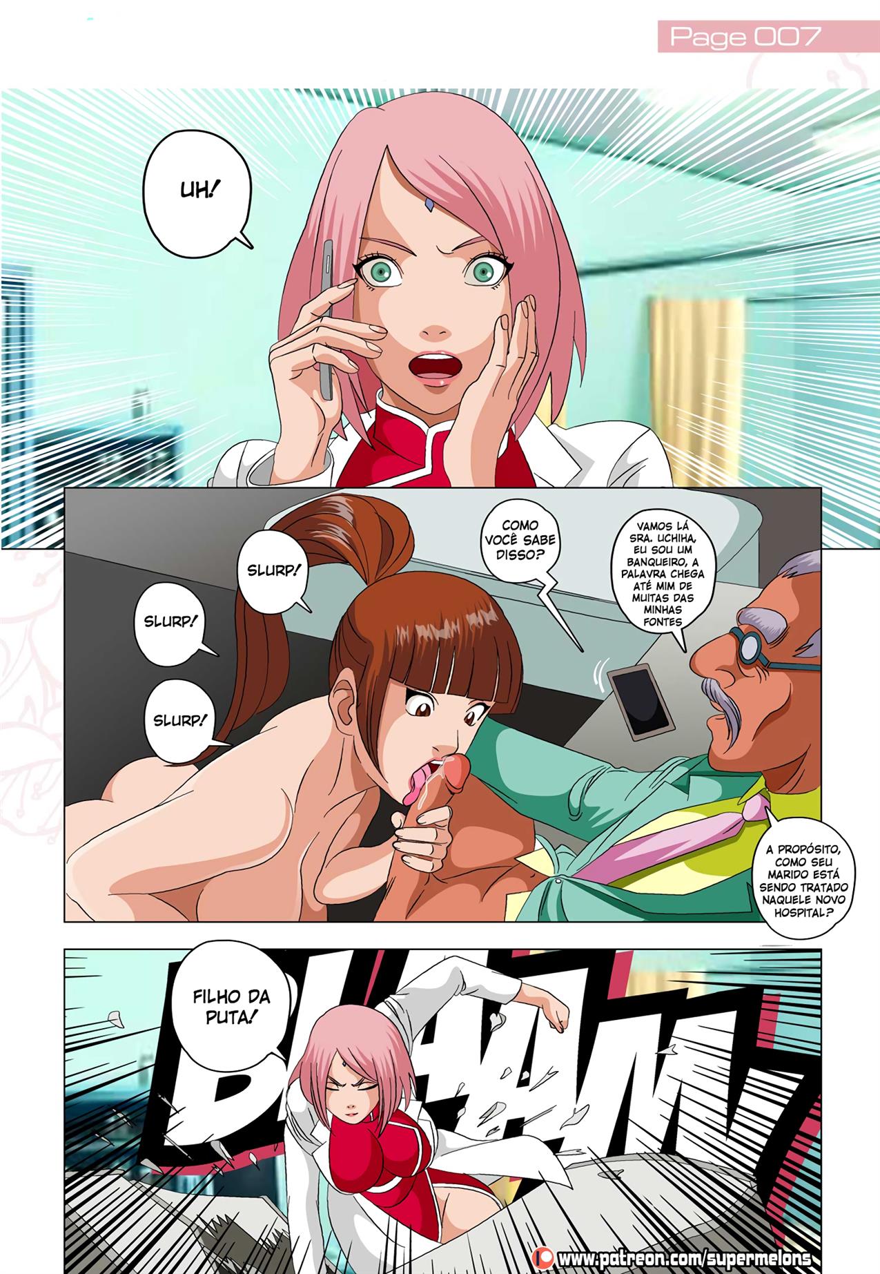 Sakura a vadia de Konoha 2 - Página 8