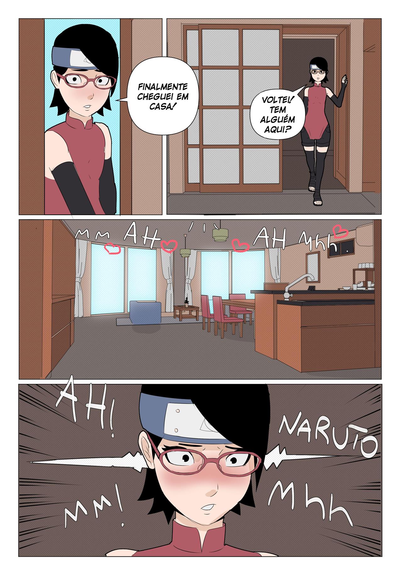 Sarada em busca do Mangekyo Sharingan 3 - Página 16