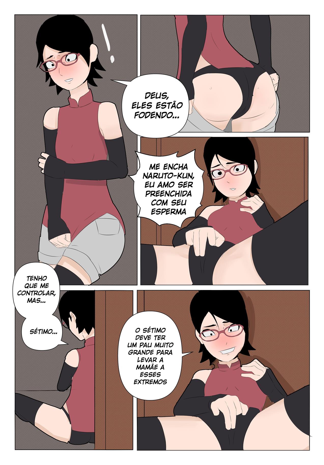 Sarada em busca do Mangekyo Sharingan 3 - Página 19
