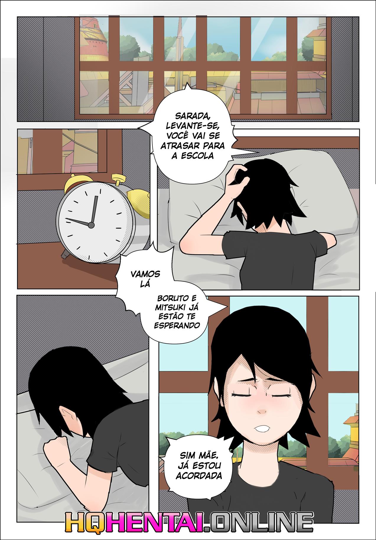Sarada em busca do Mangekyo Sharingan 3 - Página 2