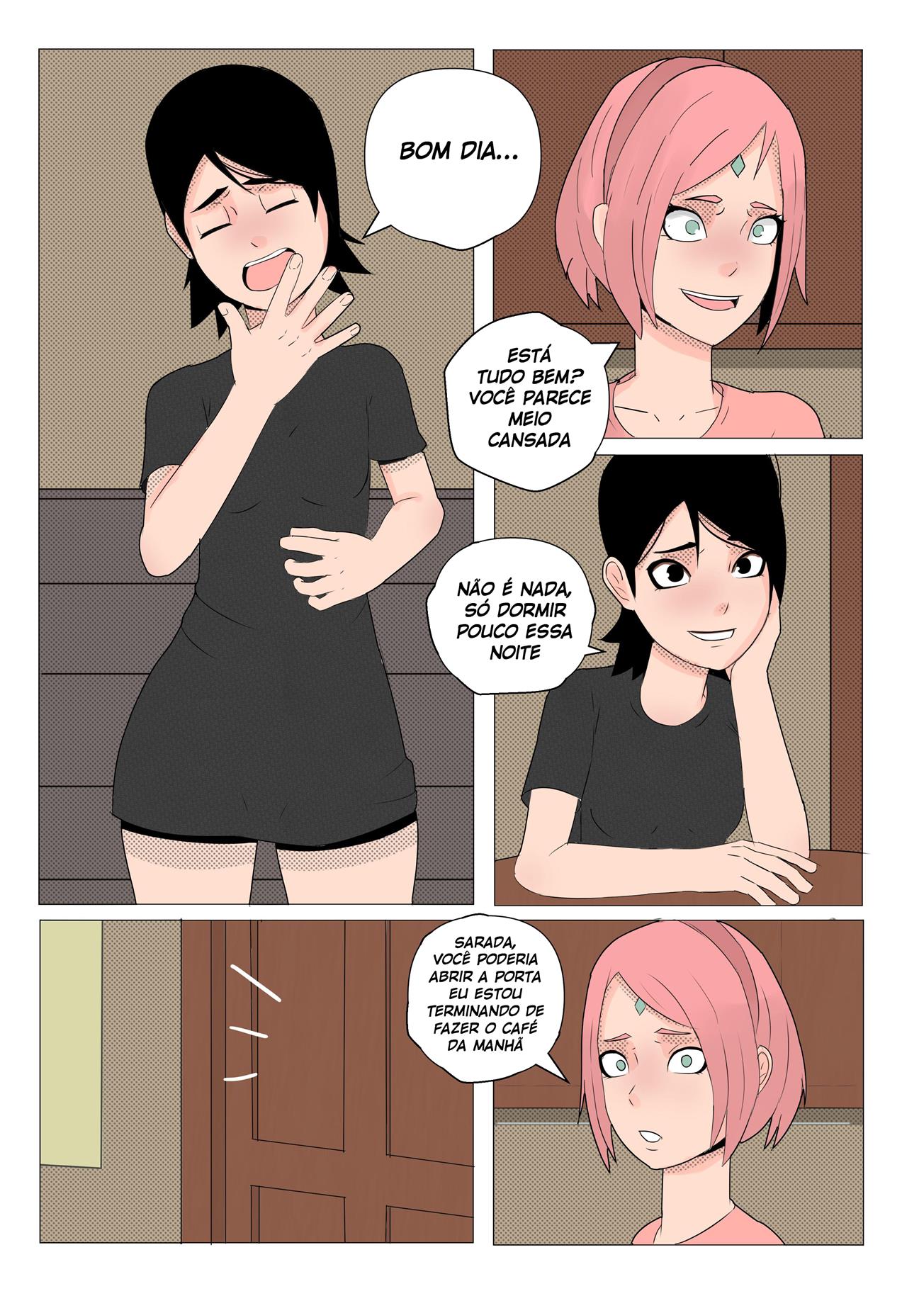 Sarada em busca do Mangekyo Sharingan 3 - Página 3