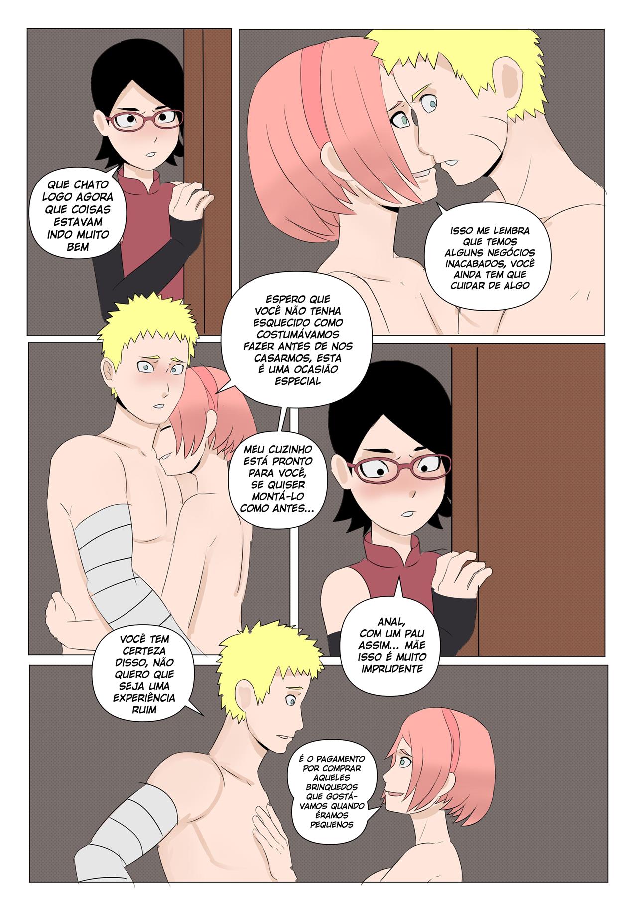 Sarada em busca do Mangekyo Sharingan 3 - Página 31