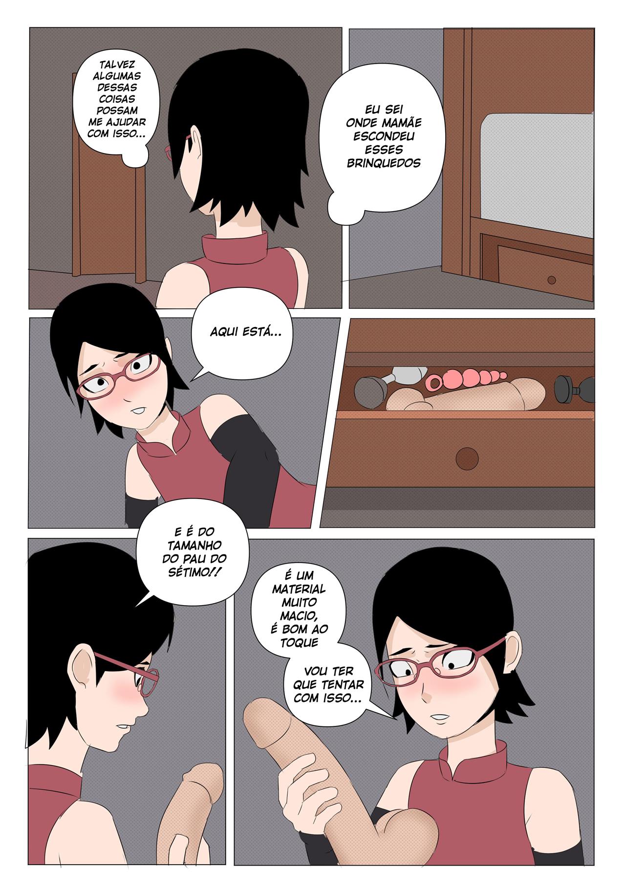 Sarada em busca do Mangekyo Sharingan 3 - Página 33