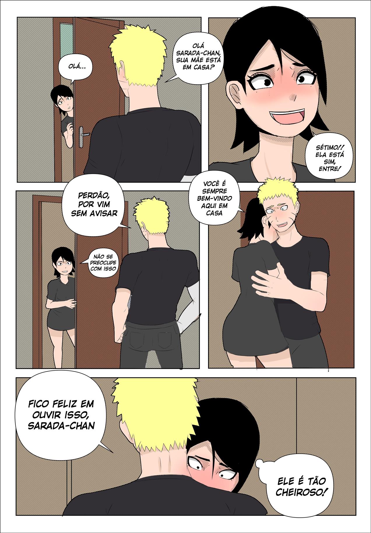 Sarada em busca do Mangekyo Sharingan 3 - Página 4