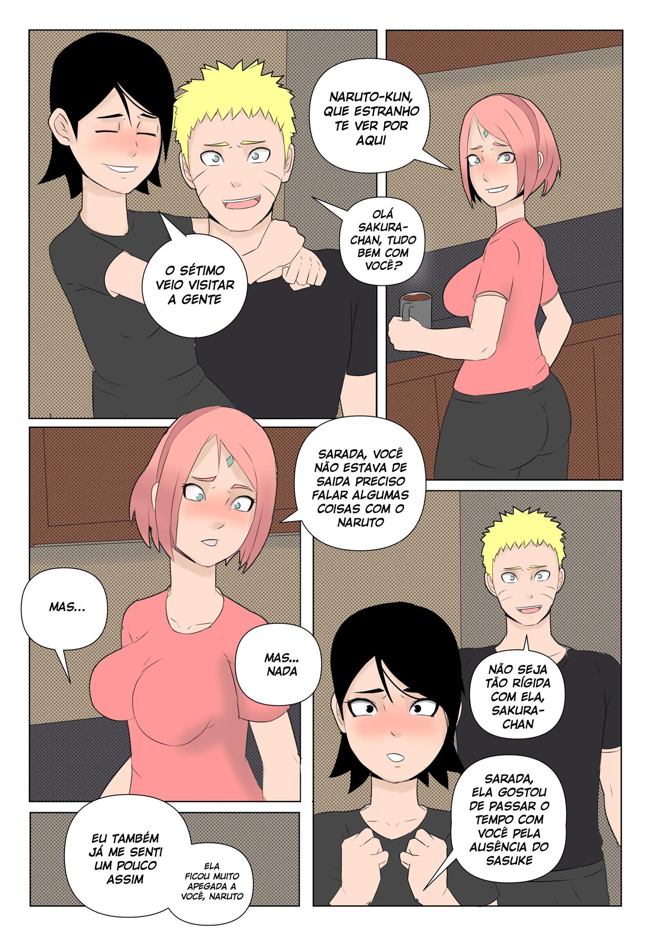Sarada em busca do Mangekyo Sharingan 3 - Página 5