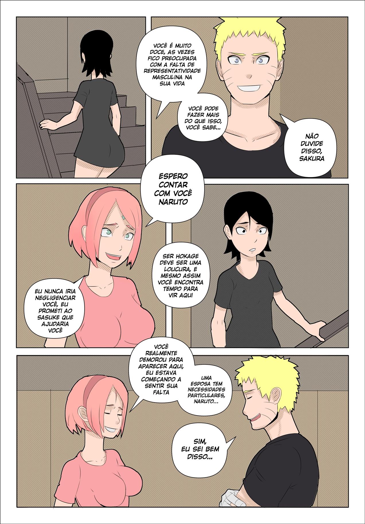 Sarada em busca do Mangekyo Sharingan 3 - Página 6