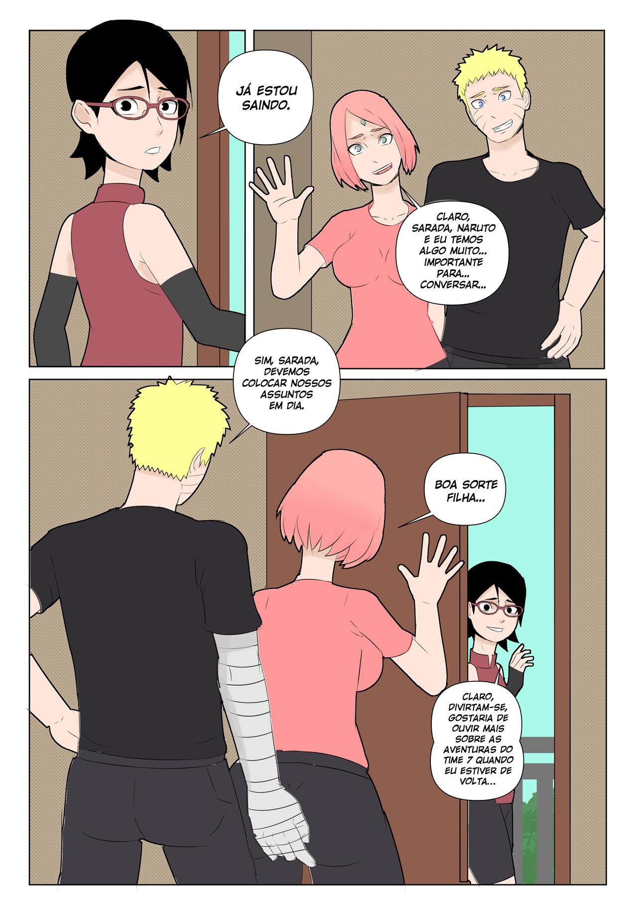 Sarada em busca do Mangekyo Sharingan 3 - Página 7