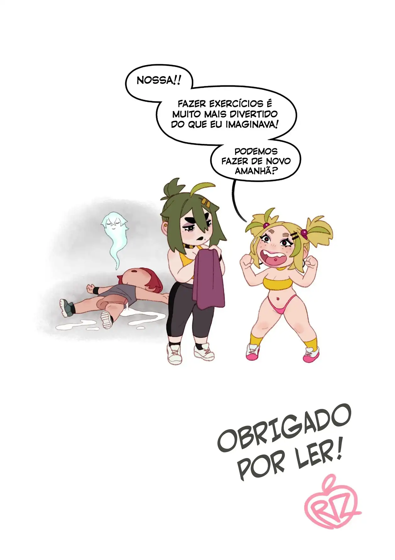 Sexo com a Valentona na Academia - Página 18