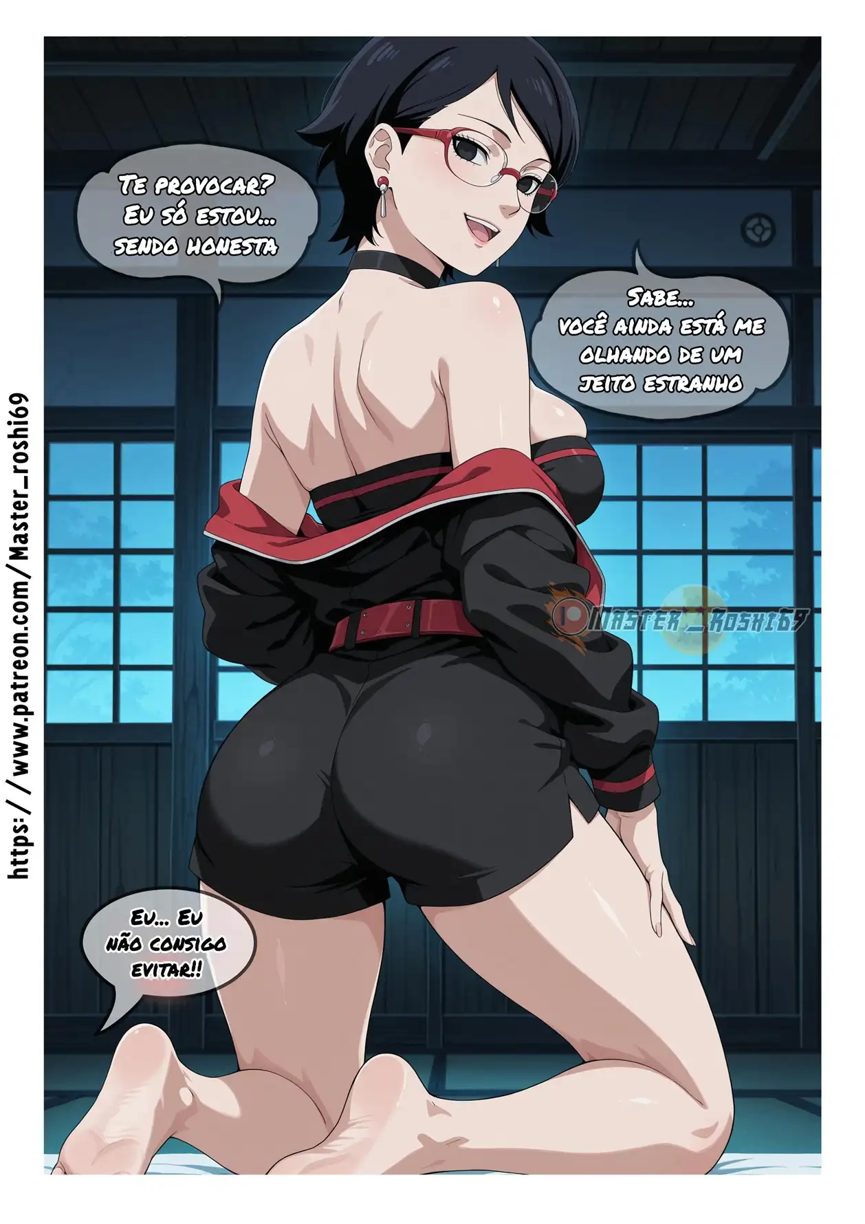 Sexo Quente com Sarada - Página 4