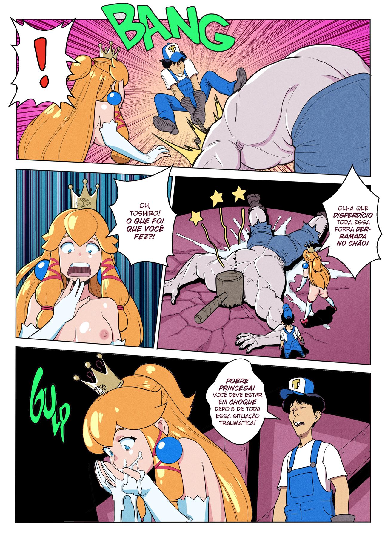 Super Mario e a Princesa Puta - Página 19