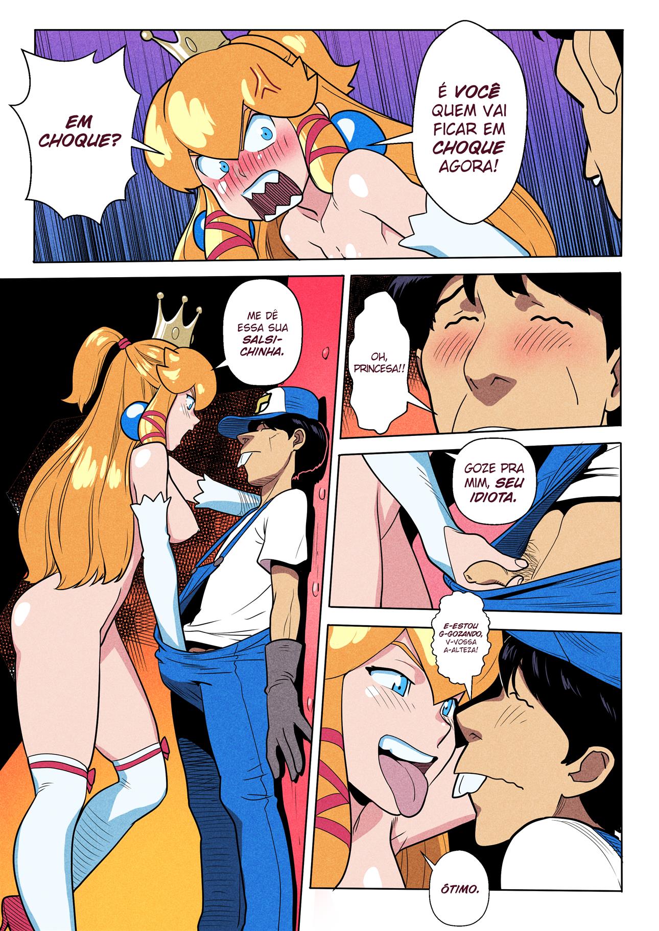 Super Mario e a Princesa Puta - Página 20