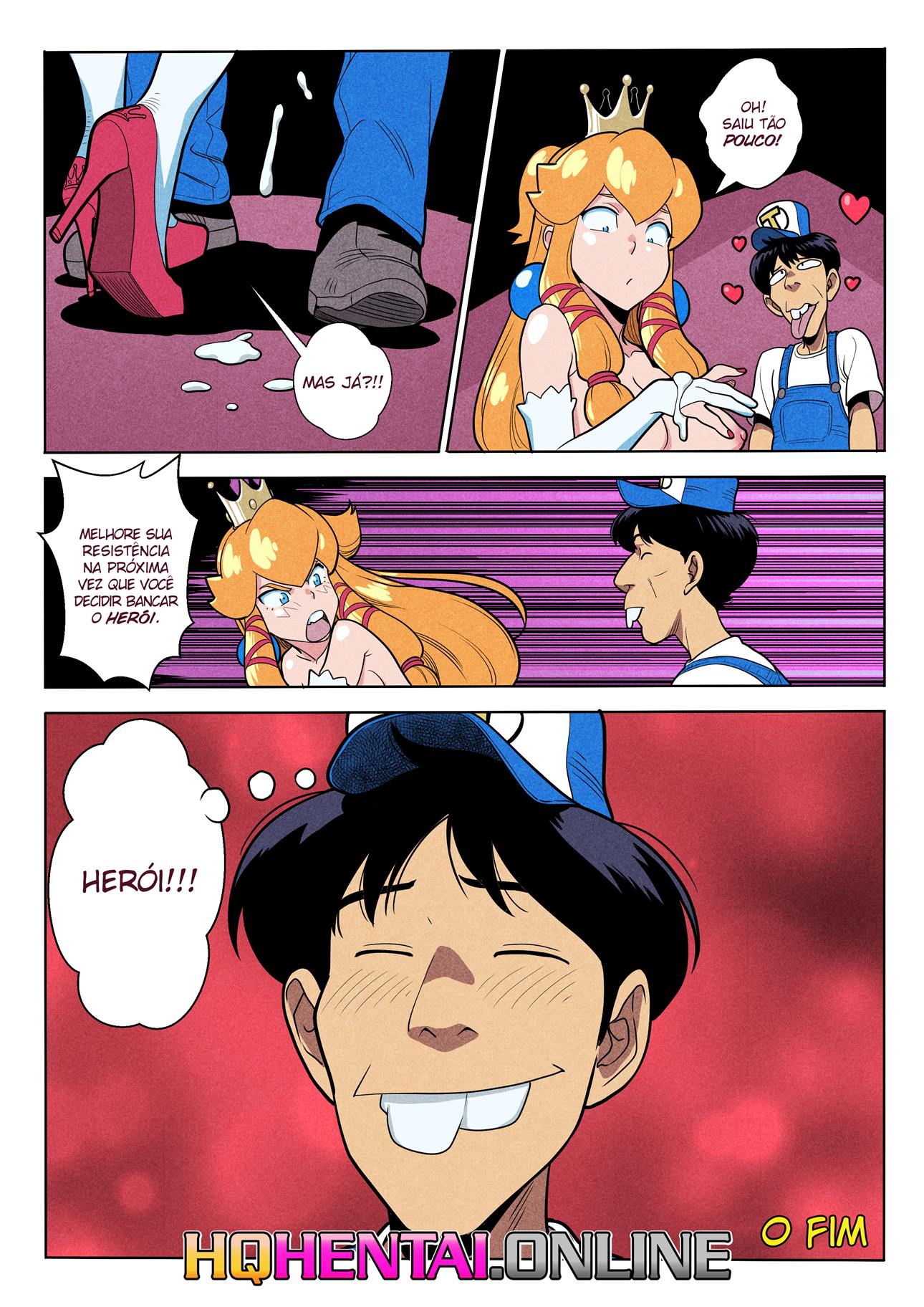 Super Mario e a Princesa Puta - Página 21