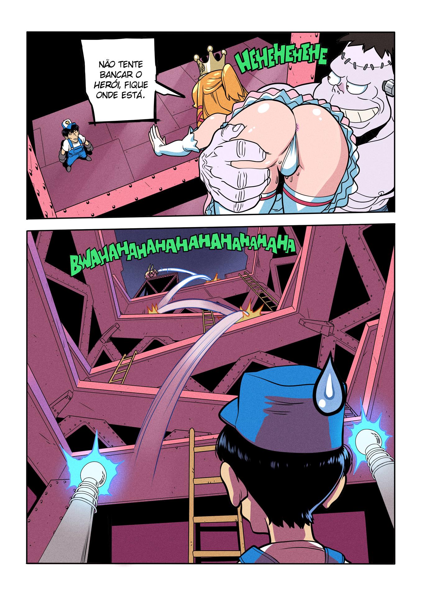 Super Mario e a Princesa Puta - Página 4