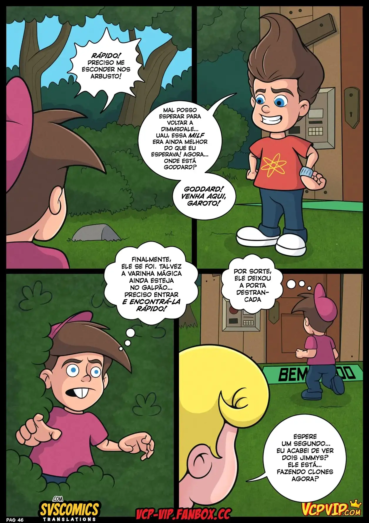 Timmy e Jimmy Trocando de Mães - Página 47