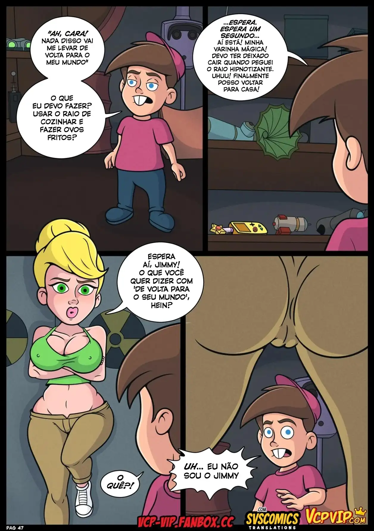 Timmy e Jimmy Trocando de Mães - Página 48