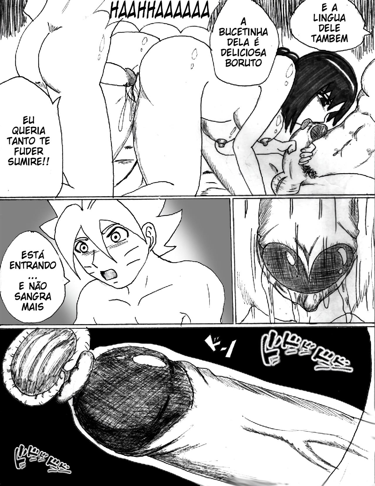 Treinamento Sexual na casa do Hokage - Página 13
