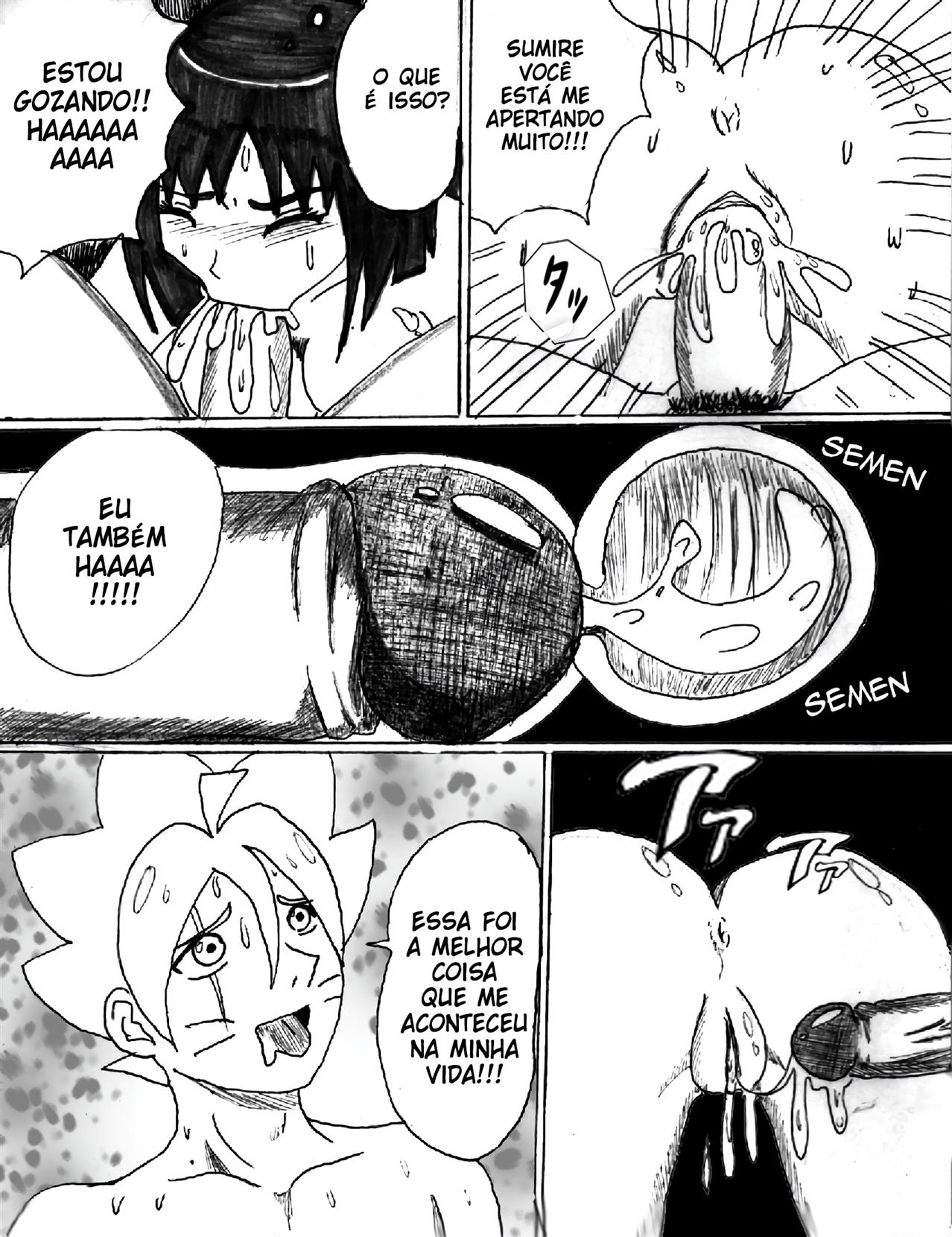Treinamento Sexual na casa do Hokage - Página 15