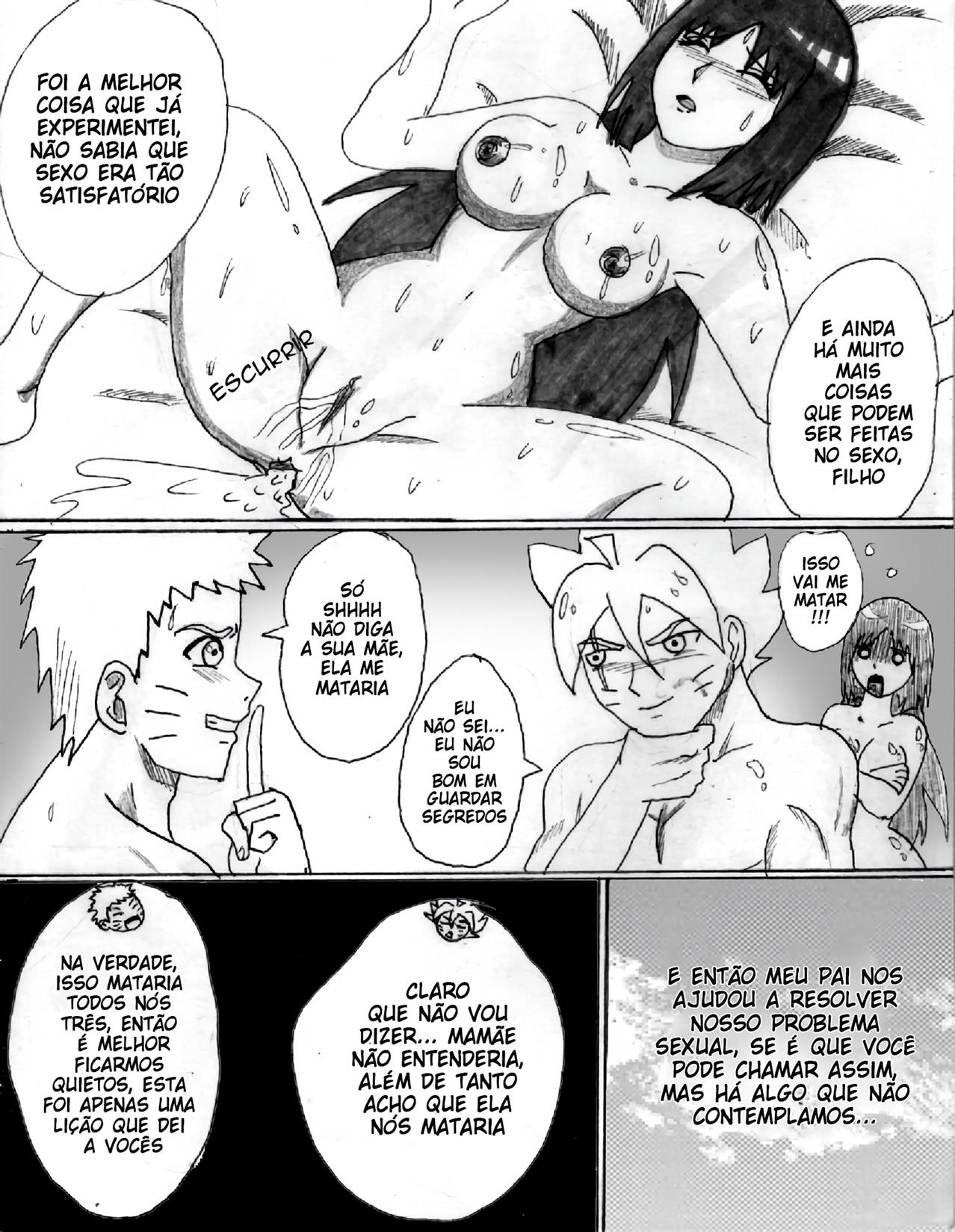 Treinamento Sexual na casa do Hokage - Página 22