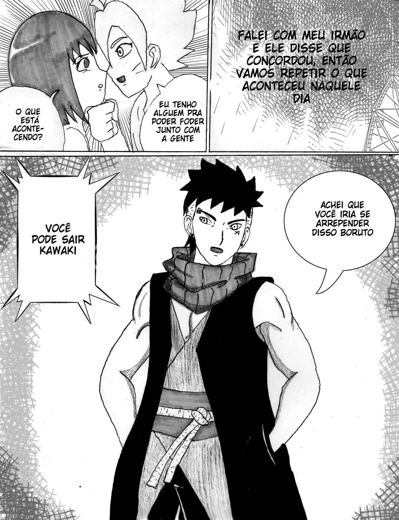 Treinamento Sexual na casa do Hokage - Página 27