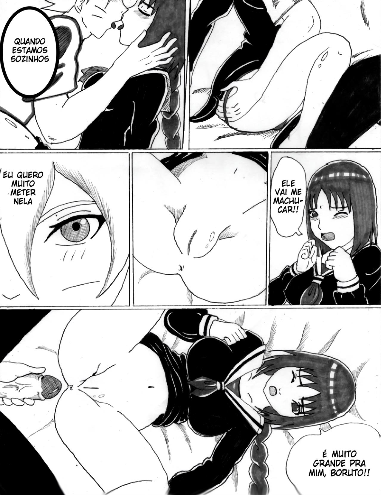 Treinamento Sexual na casa do Hokage - Página 3