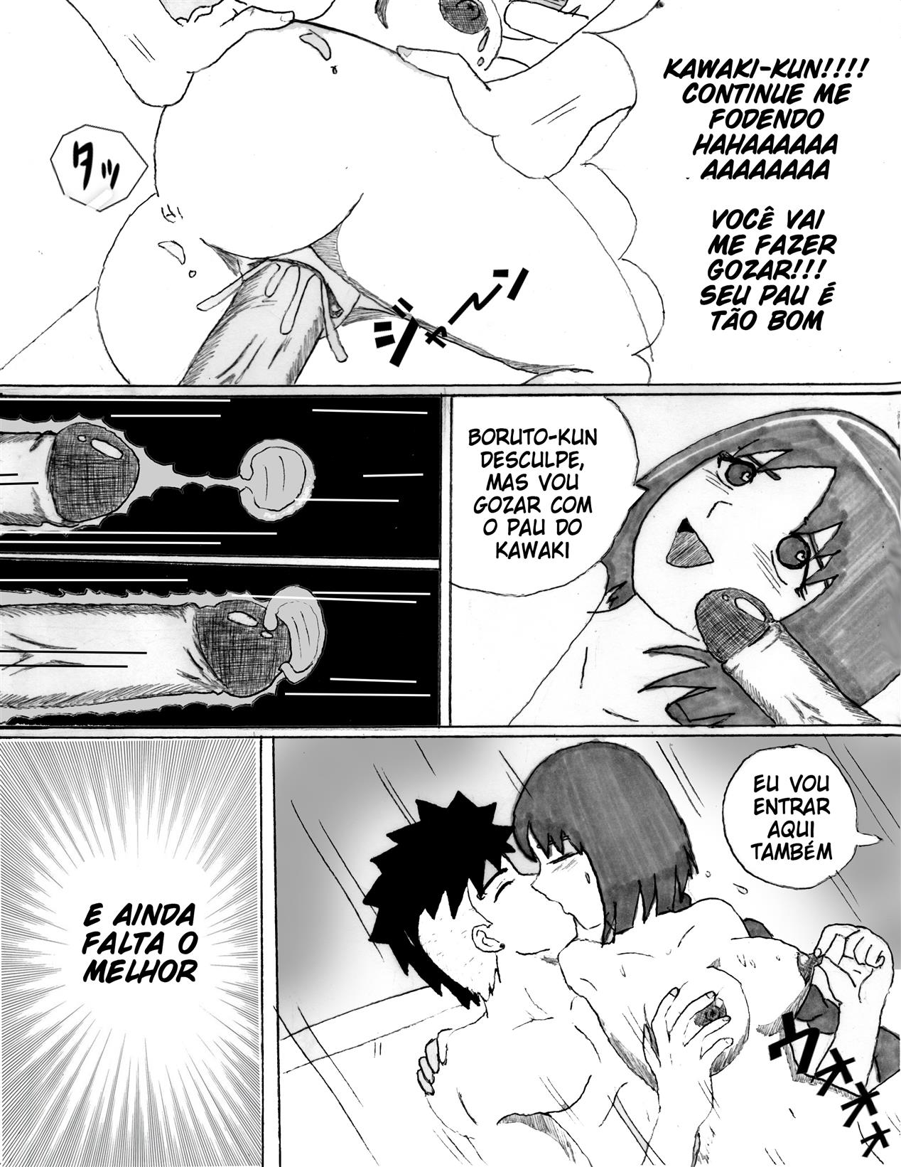 Treinamento Sexual na casa do Hokage - Página 32