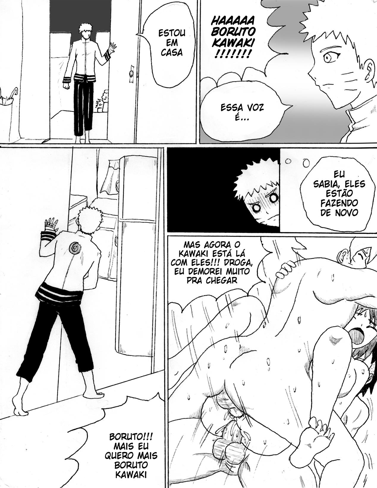 Treinamento Sexual na casa do Hokage - Página 37
