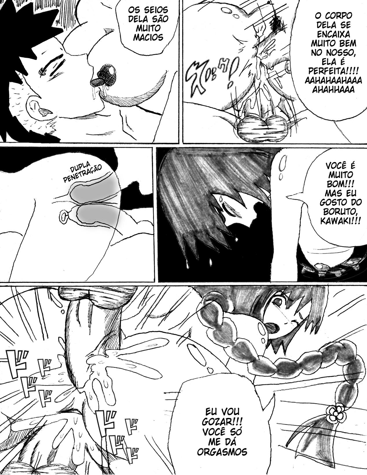 Treinamento Sexual na casa do Hokage - Página 38