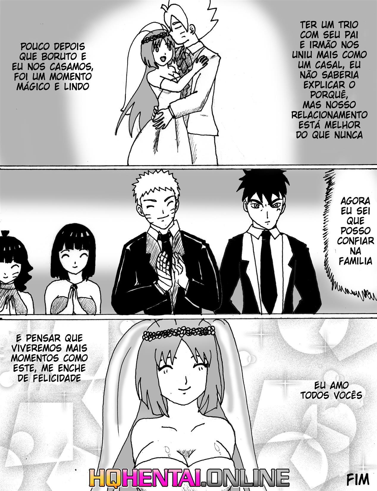 Treinamento Sexual na casa do Hokage - Página 43