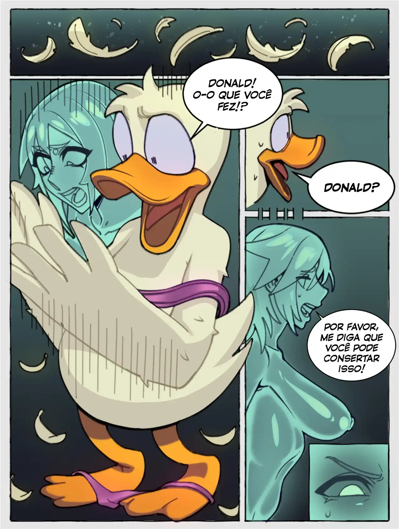 Trocando de Corpo com a Aqua - Página 3