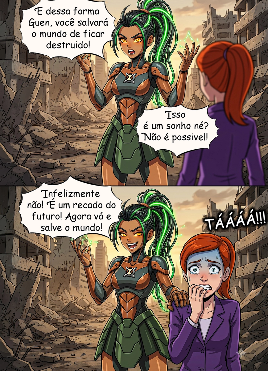 A Visão do Futuro VL.01 | Ben 10 Porno - Página 3