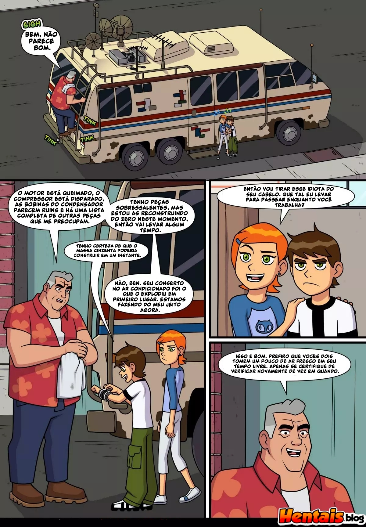Ben 10 Hentai: Verão Suculento Cap.04 - Página 2