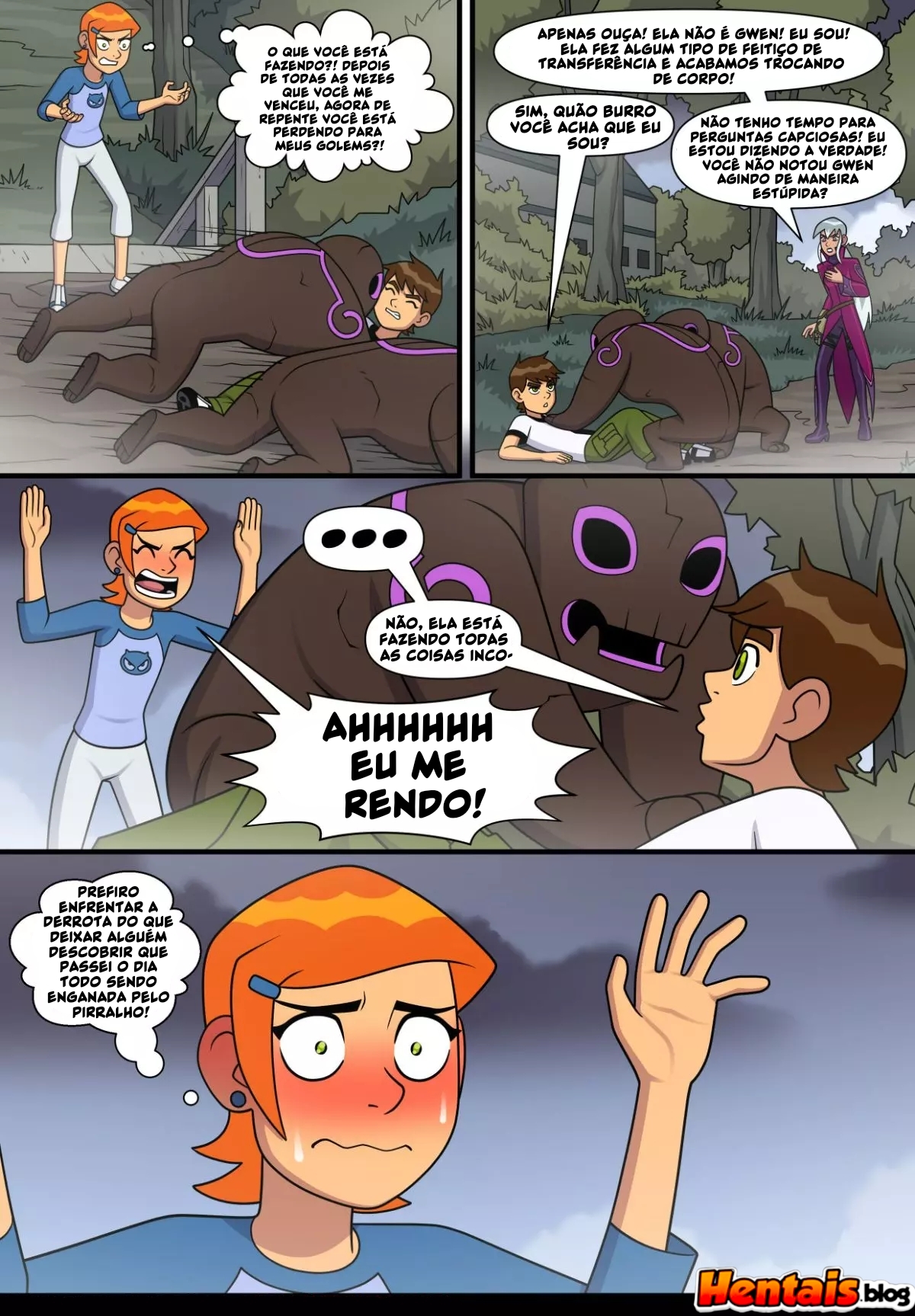 Ben 10 Hentai: Verão Suculento Cap.04 - Página 20