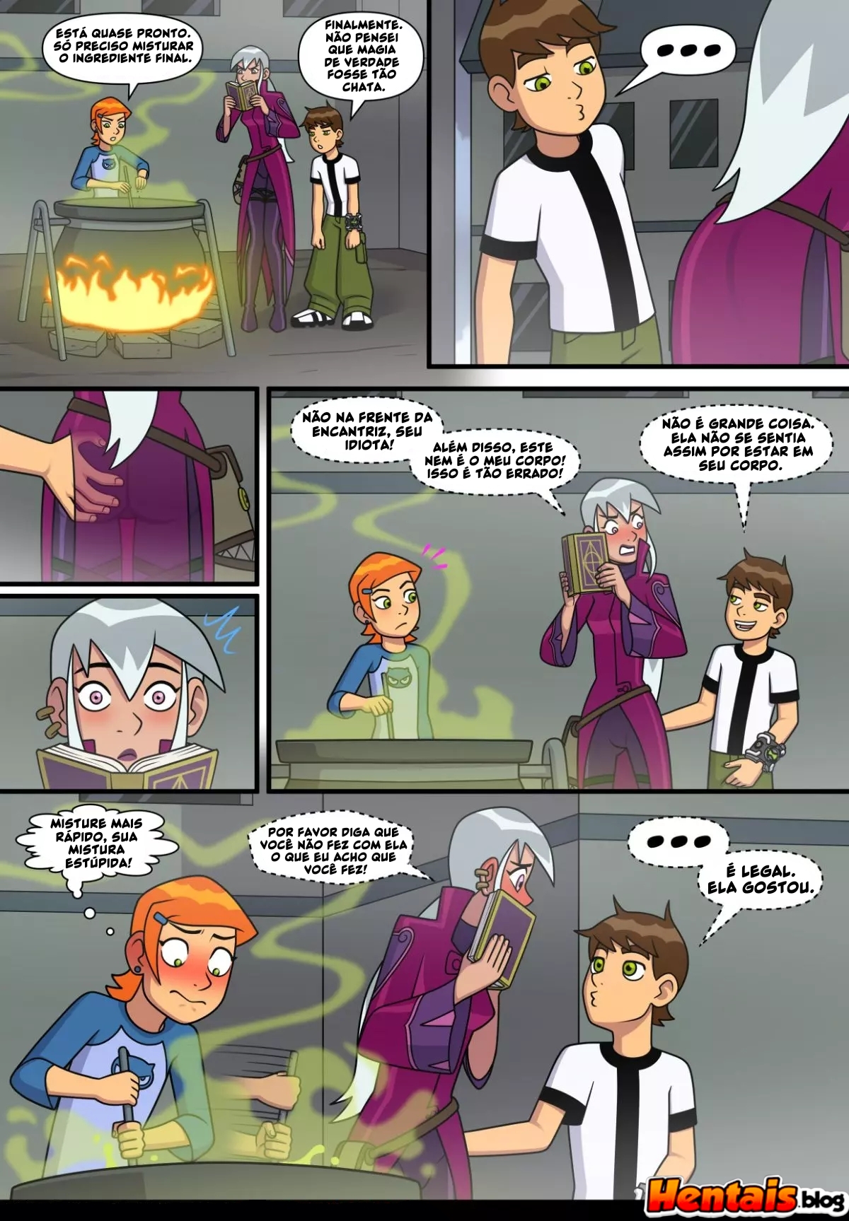Ben 10 Hentai: Verão Suculento Cap.04 - Página 22