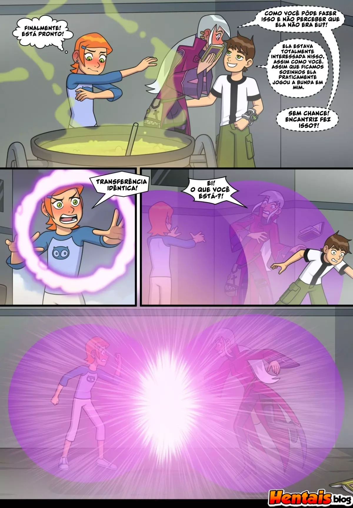 Ben 10 Hentai: Verão Suculento Cap.04 - Página 23