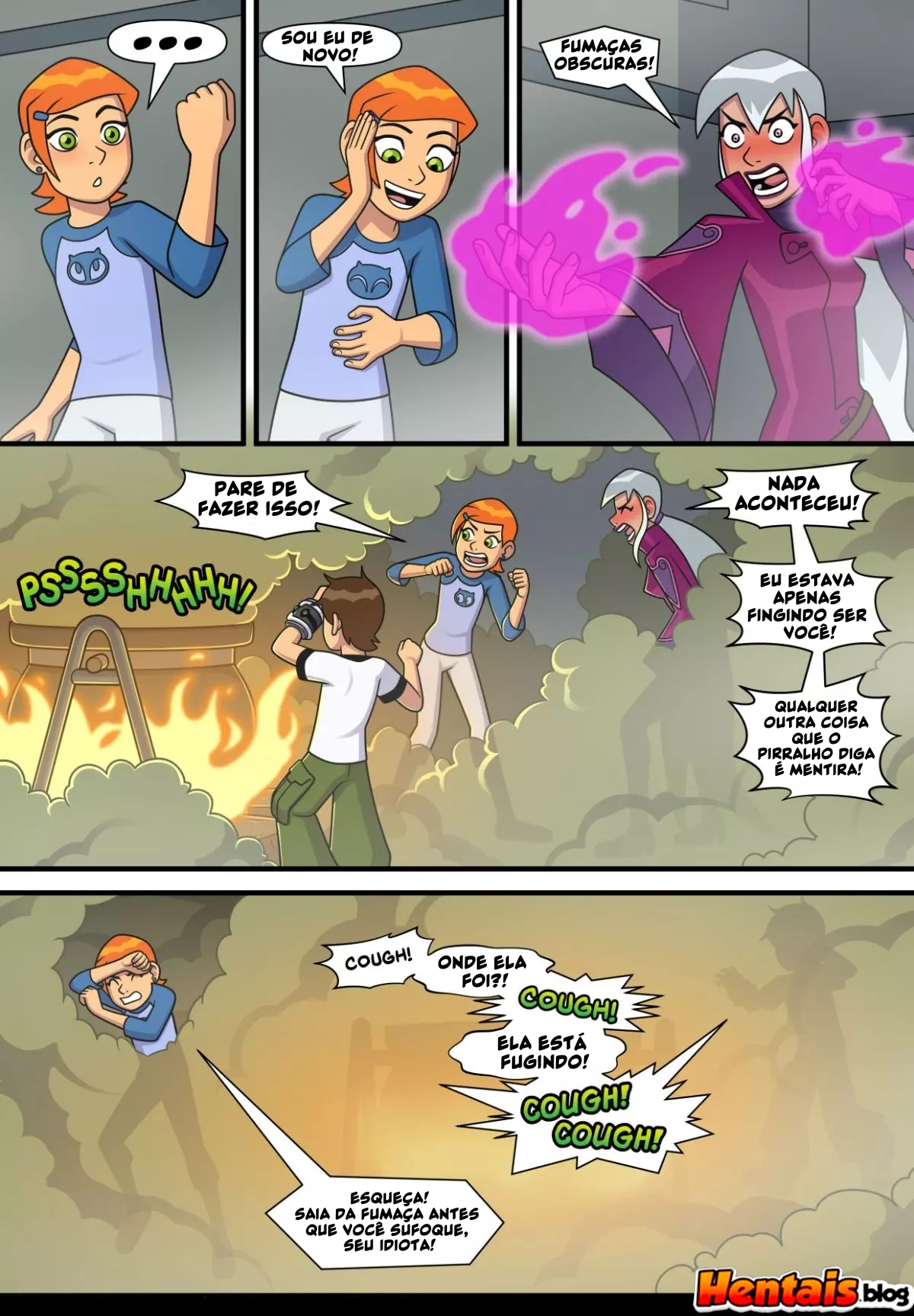 Ben 10 Hentai: Verão Suculento Cap.04 - Página 24