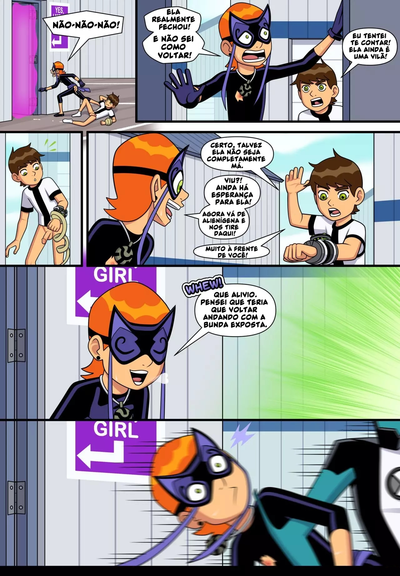 Ben 10 Hentai: Verão Suculento Cap.04 - Página 65