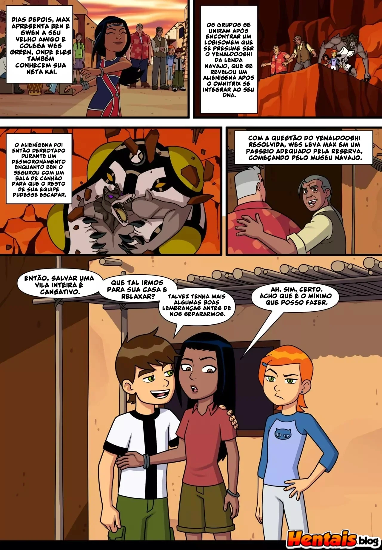 Ben 10 Hentai: Verão Suculento Cap.05 - Página 2