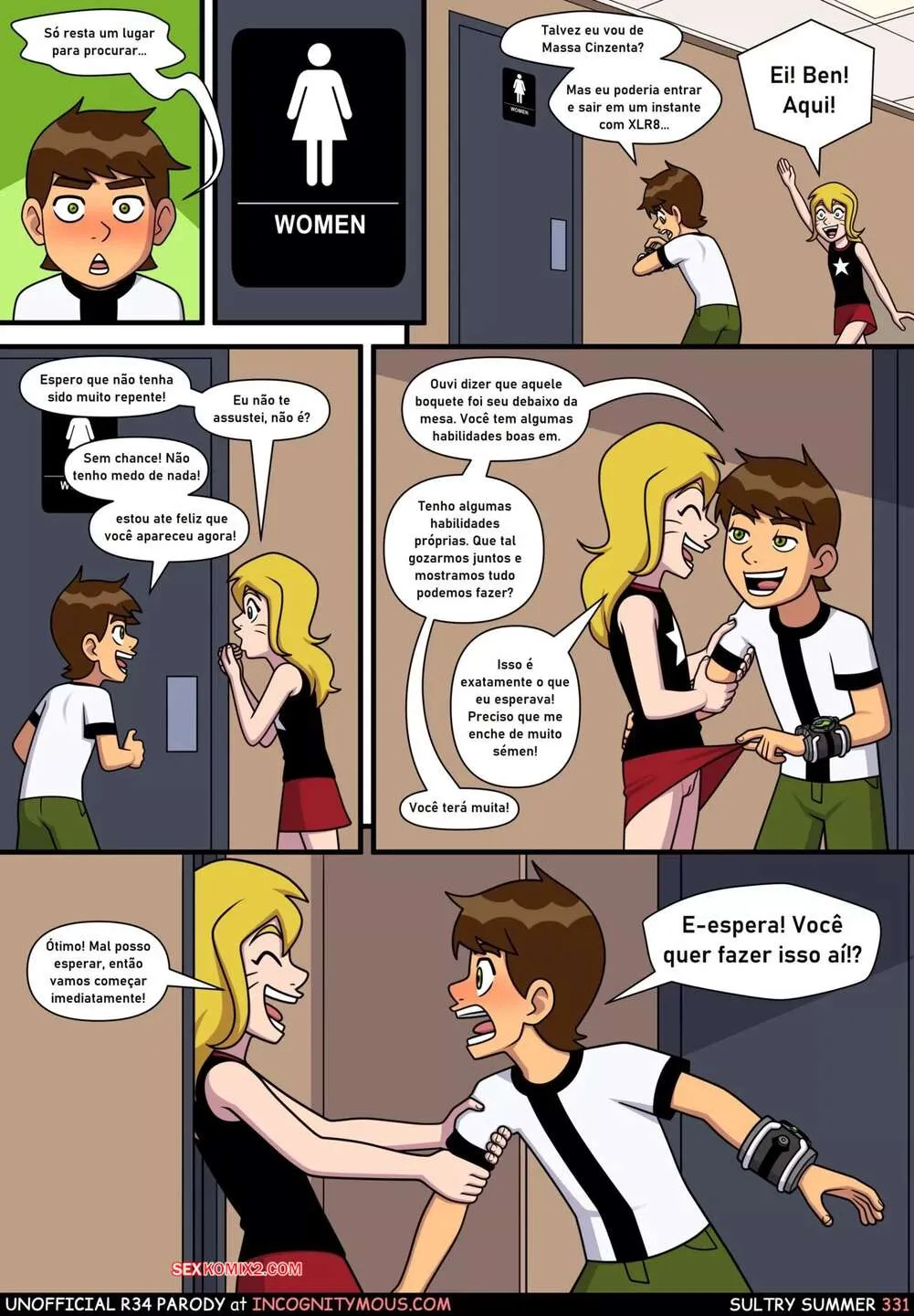 Ben 10 Hentai: Verão Suculento Cap.06 - Página 19