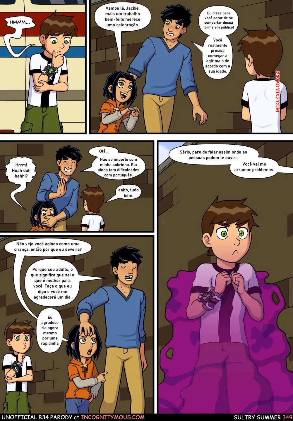 Ben 10 Hentai: Verão Suculento Cap.06 - Página 37