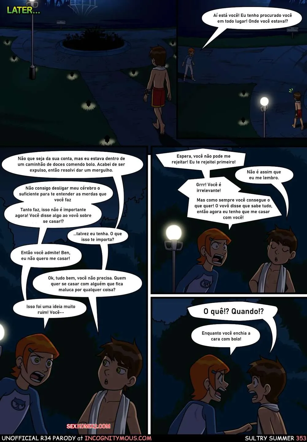 Ben 10 Hentai: Verão Suculento Cap.06 - Página 41