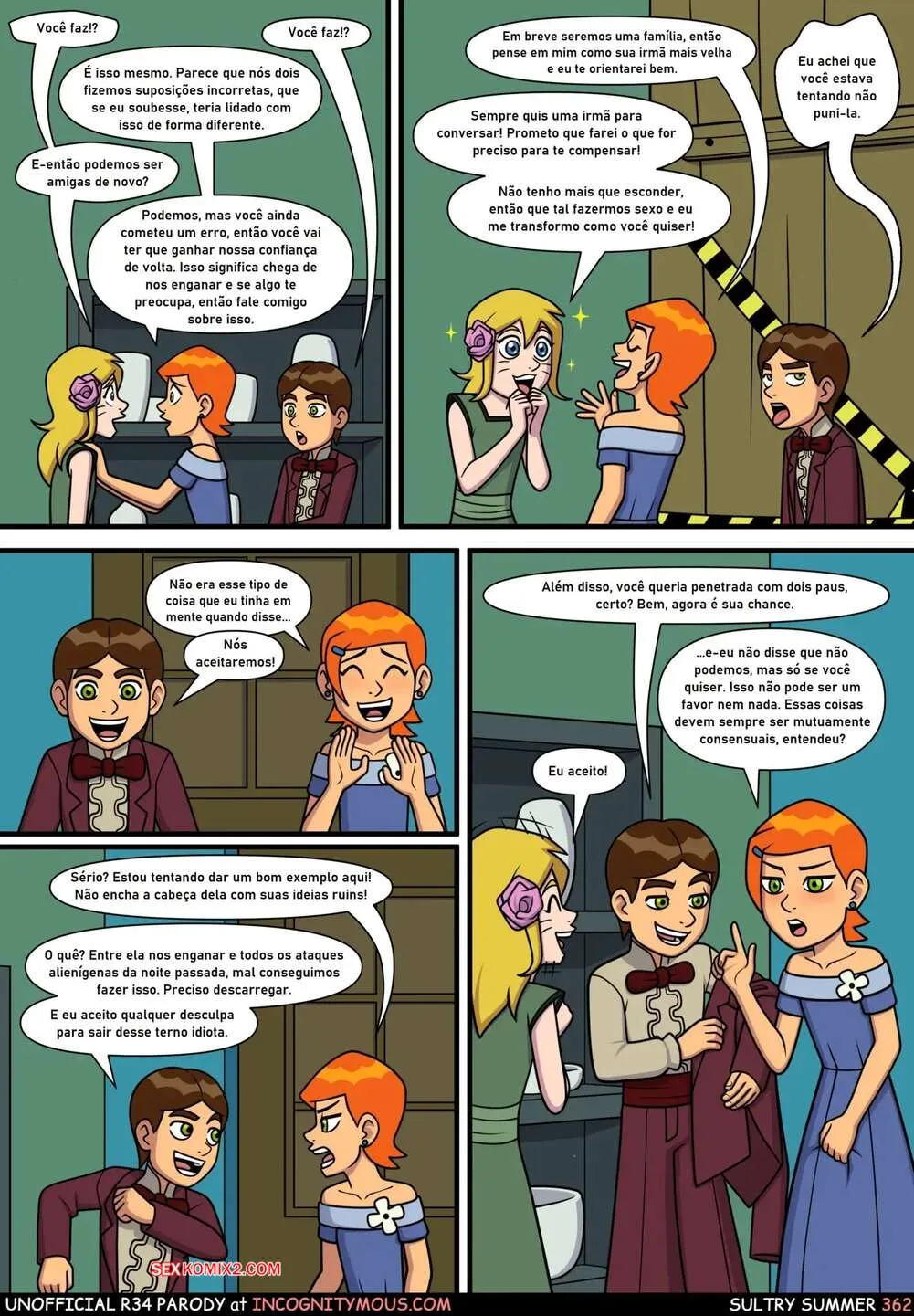 Ben 10 Hentai: Verão Suculento Cap.06 - Página 50