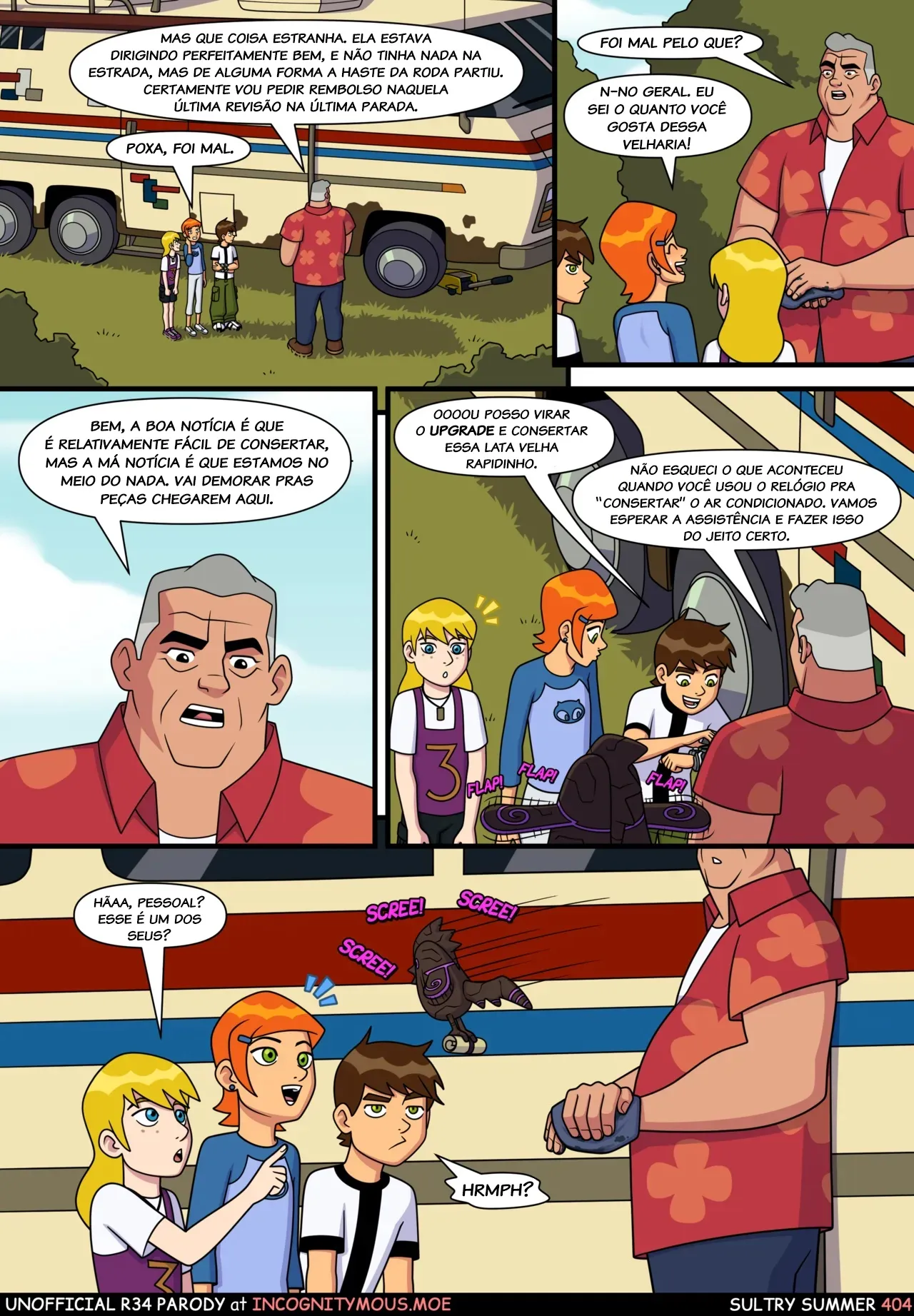 Ben 10 Hentai: Verão Suculento Cap.06 - Página 92