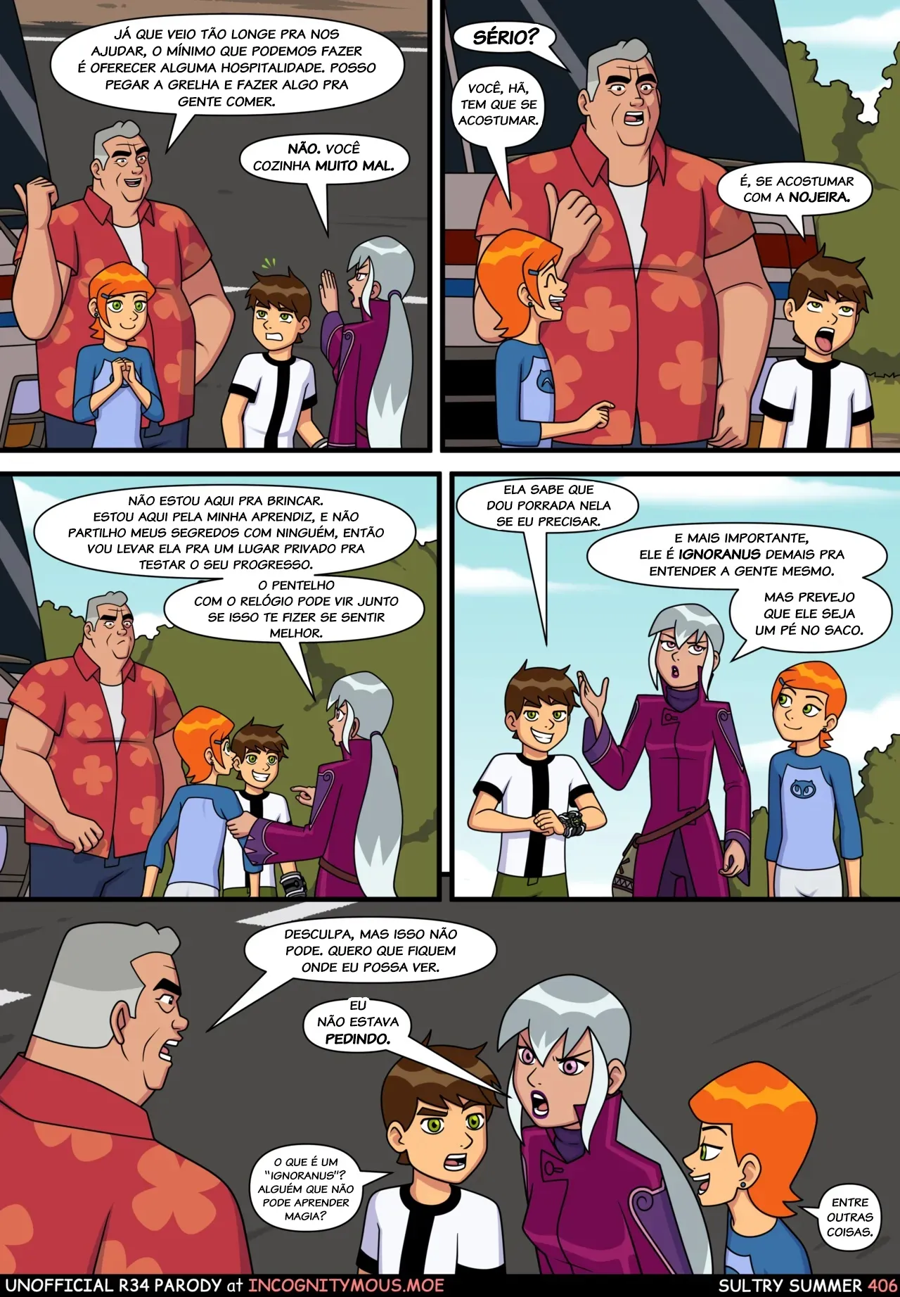 Ben 10 Hentai: Verão Suculento Cap.06 - Página 94