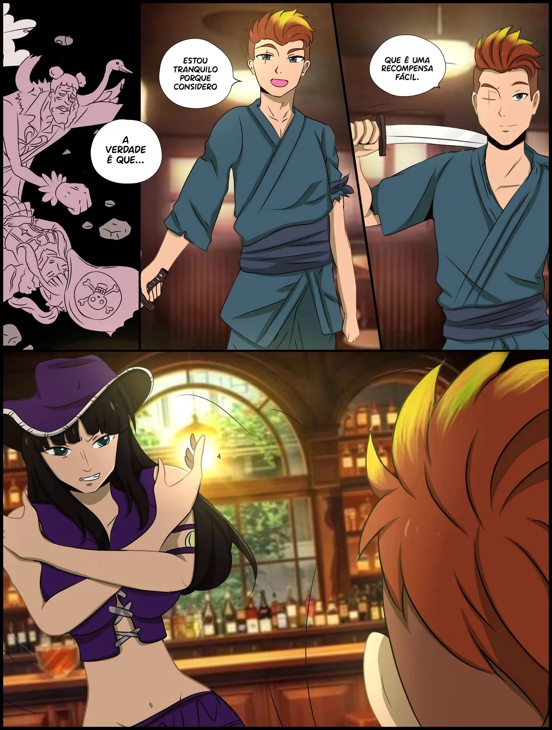 Caçador de Recompensas | One Piece Hentai - Página 4