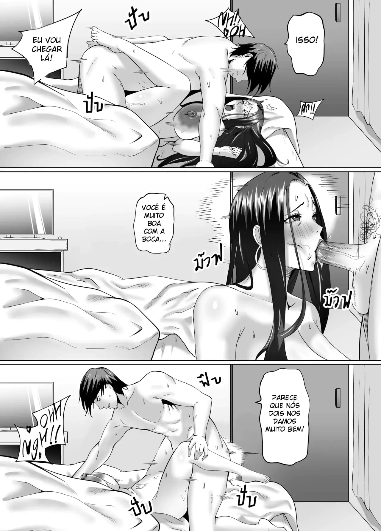 Dormindo Com Uma Milf D Bordel | Milf Hentai - Página 17
