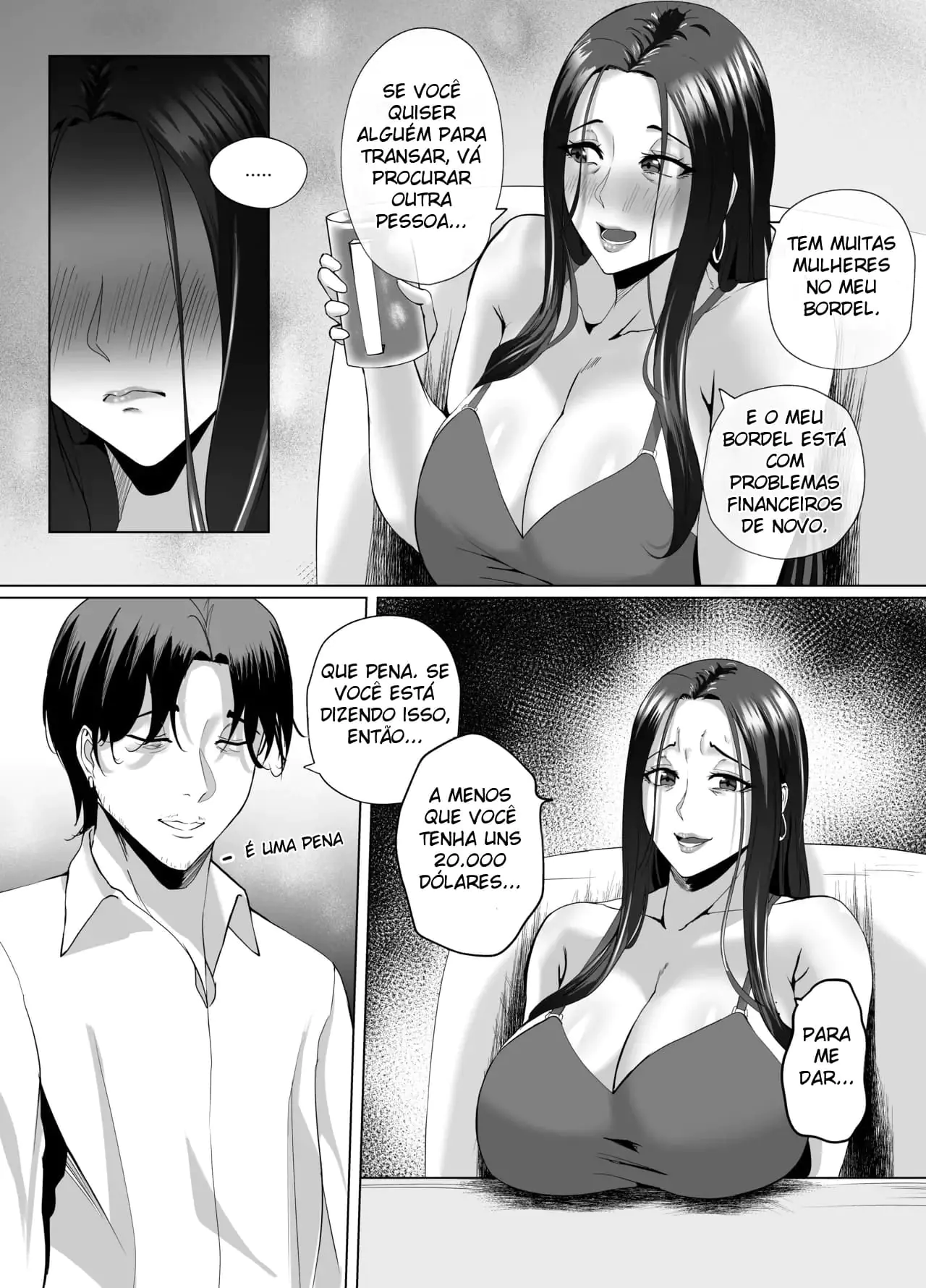 Dormindo Com Uma Milf D Bordel | Milf Hentai - Página 5